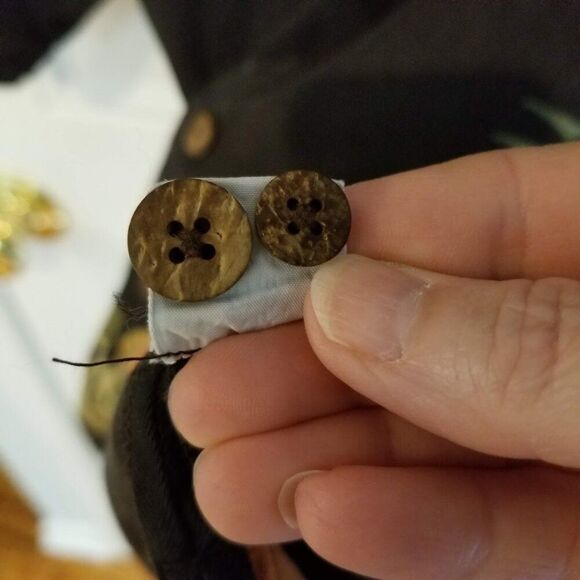 Tommy Bahama Silk Hawaiian Black Camp Shirt Button Up Size Large - Picture 5 of 12